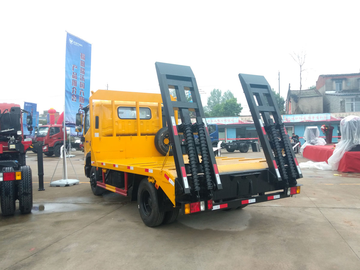 福田瑞沃單排平板運輸車 福田瑞沃單排平板運輸車