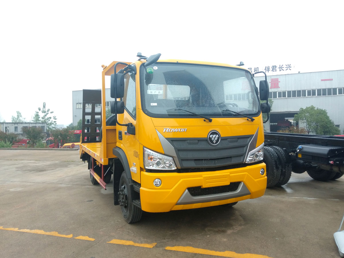 福田瑞沃單排平板運輸車 福田瑞沃單排平板運輸車